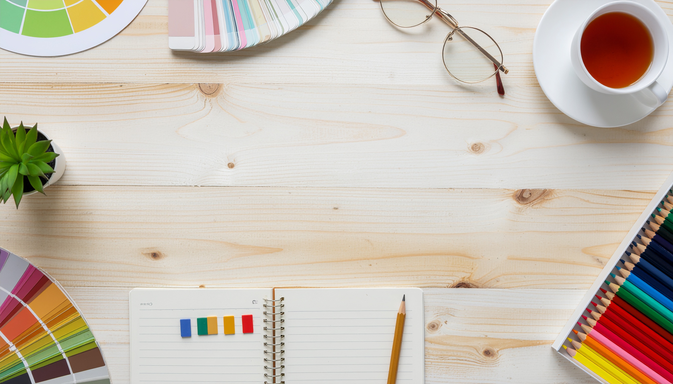 A Desk for Studying Color