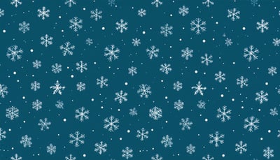 Geometric Snowflake Pattern