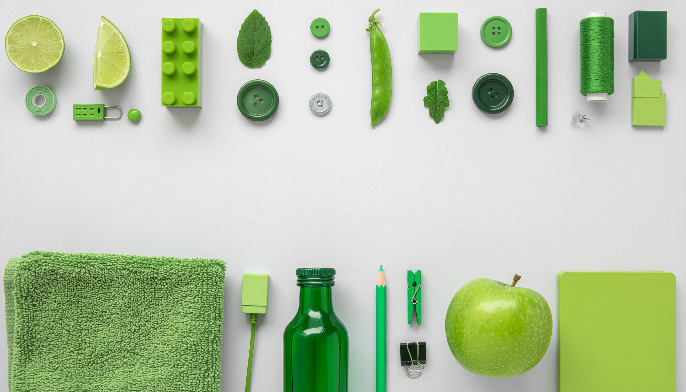A Collection of Green Objects