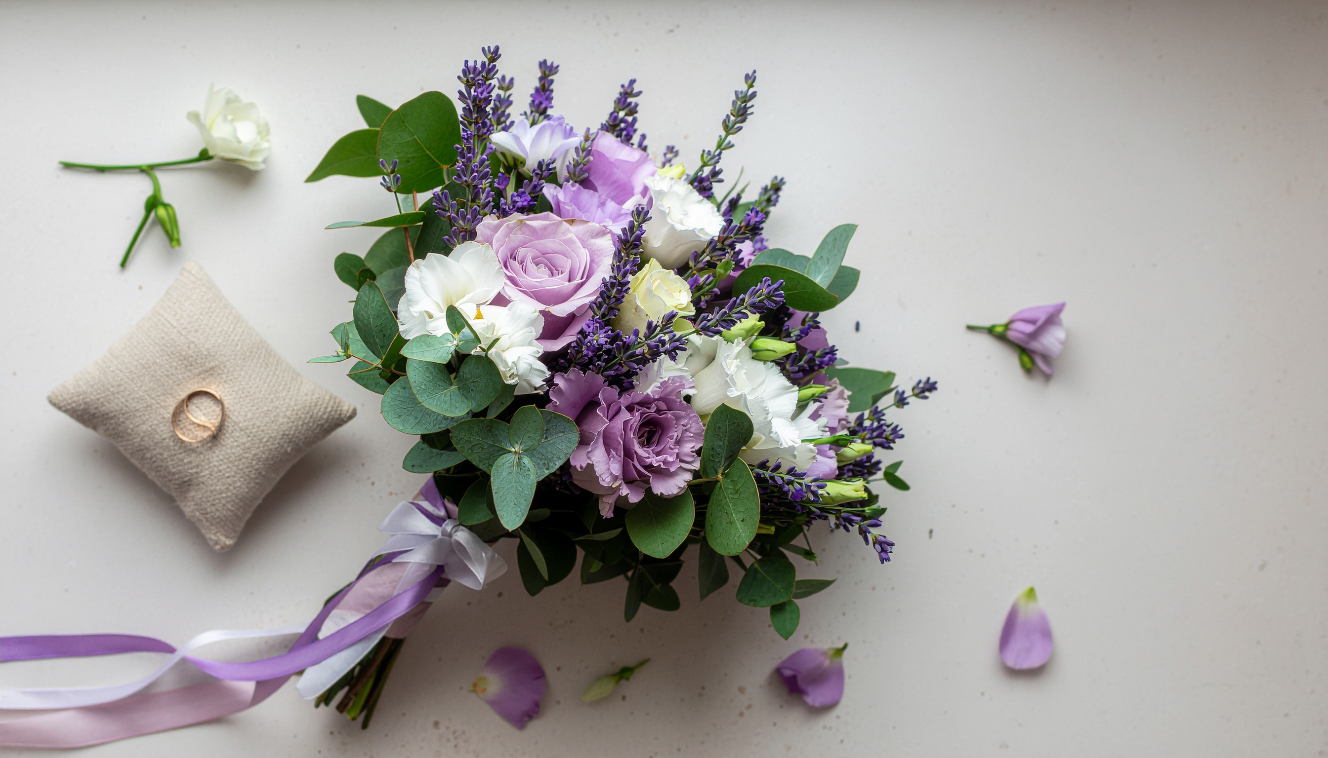 Lavender and Sage Bridal Bouquet