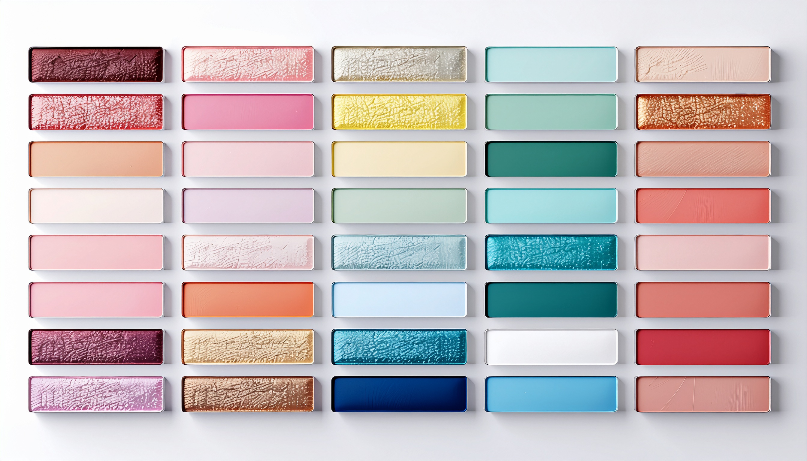 Personal Color Analysis Swatch Chart