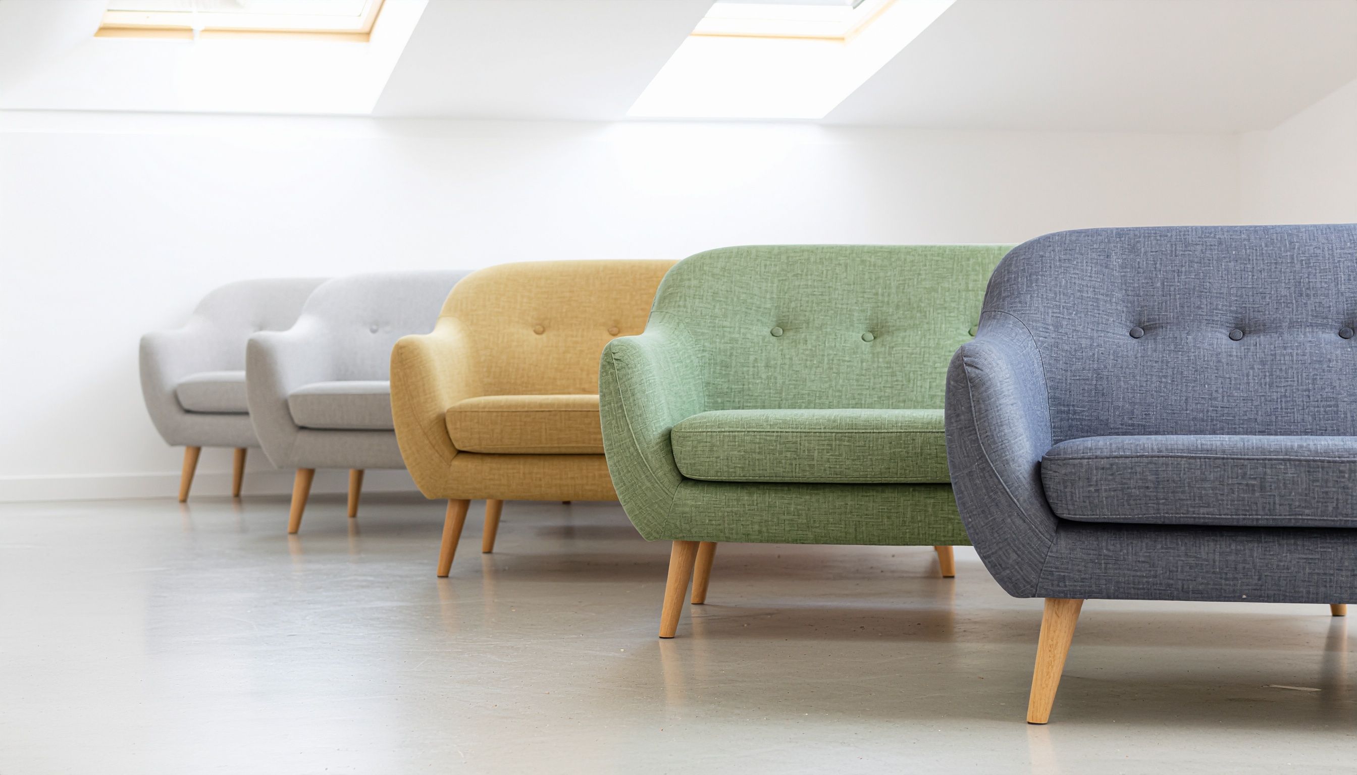 The Same Sofa in Different Colors